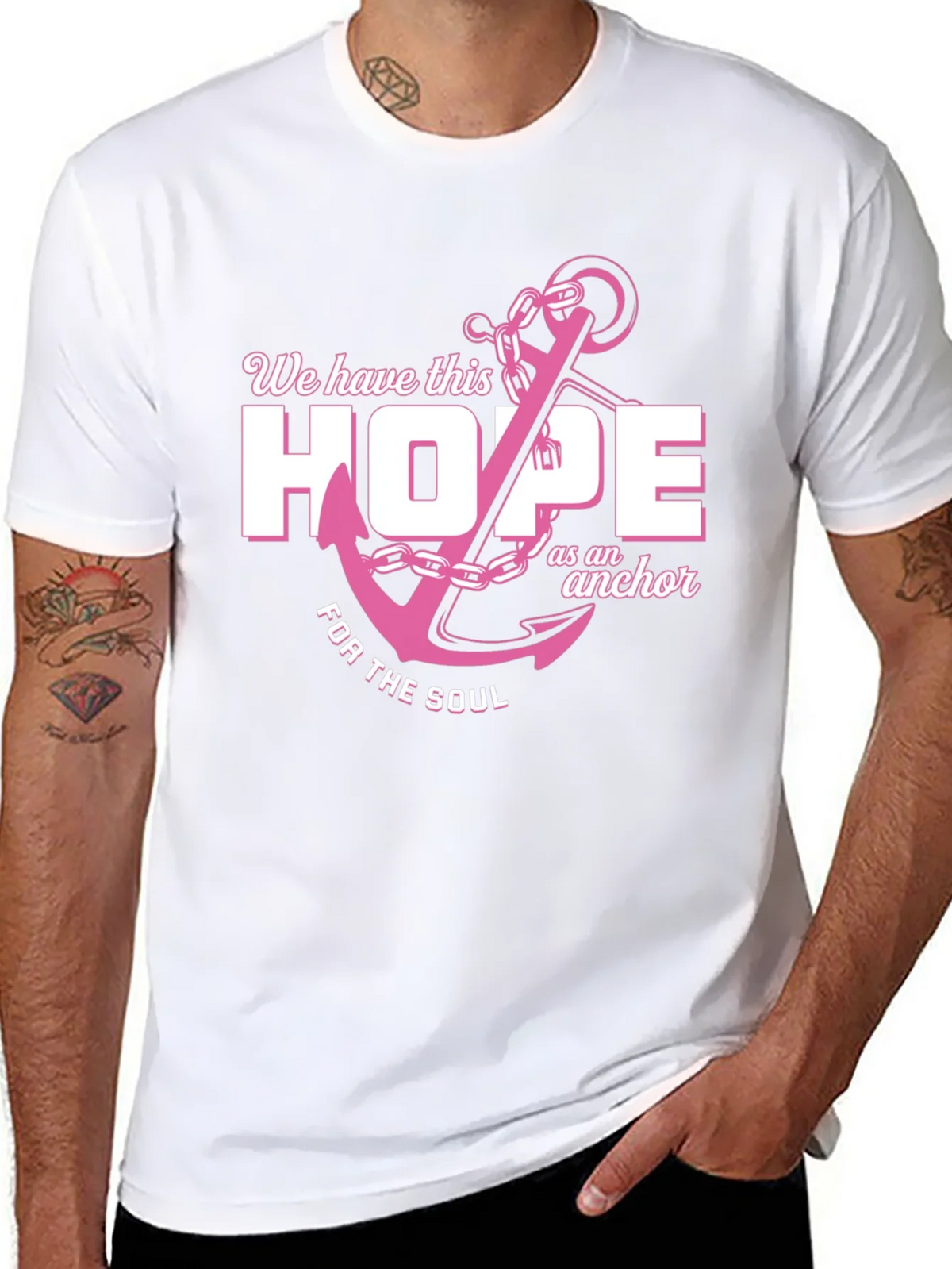 Hope Anchor Graphic T-Shirt product image 7