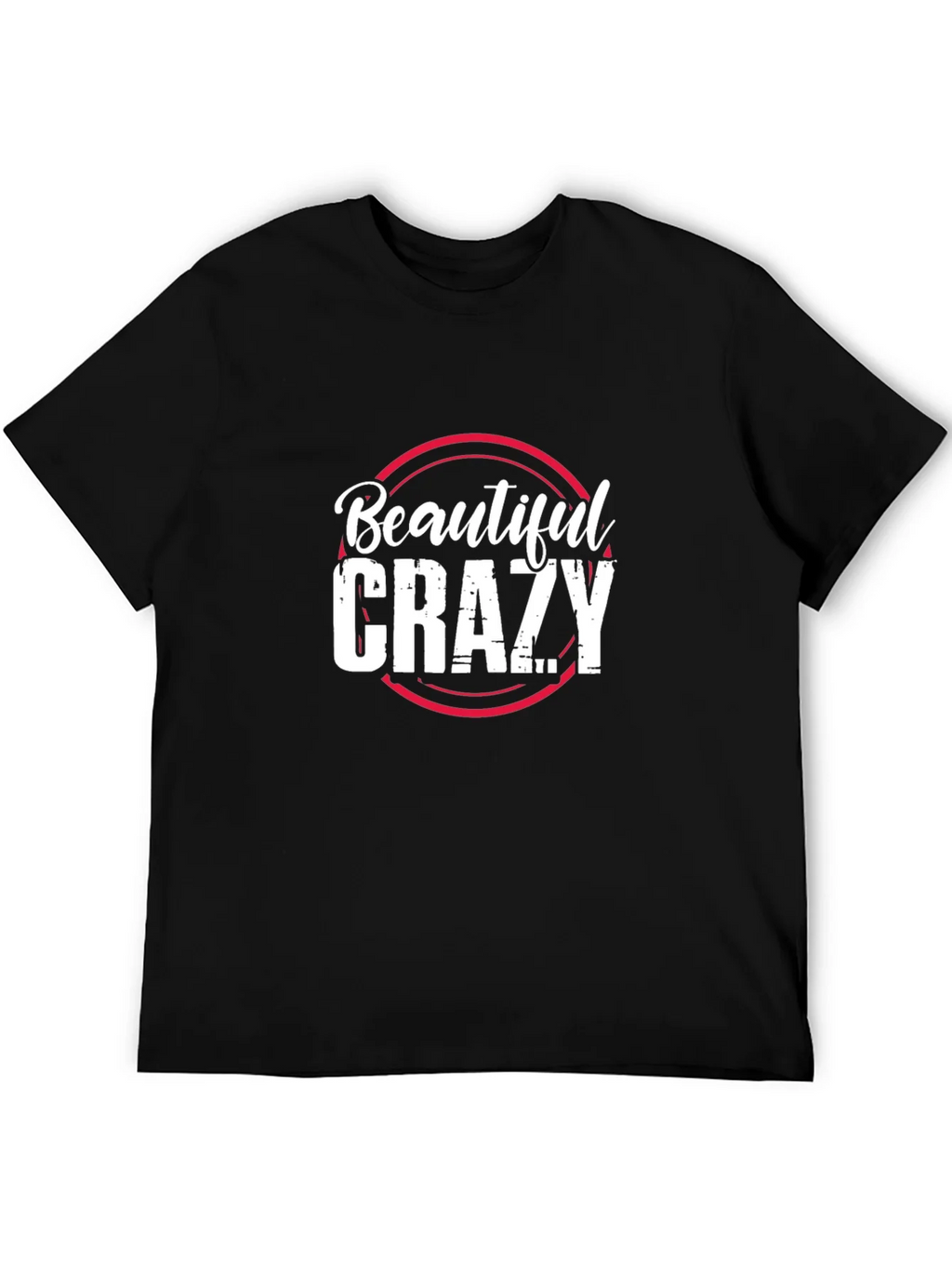 Beautiful Crazy Graphic Tee - Trendy Unisex T-Shirt product image 5