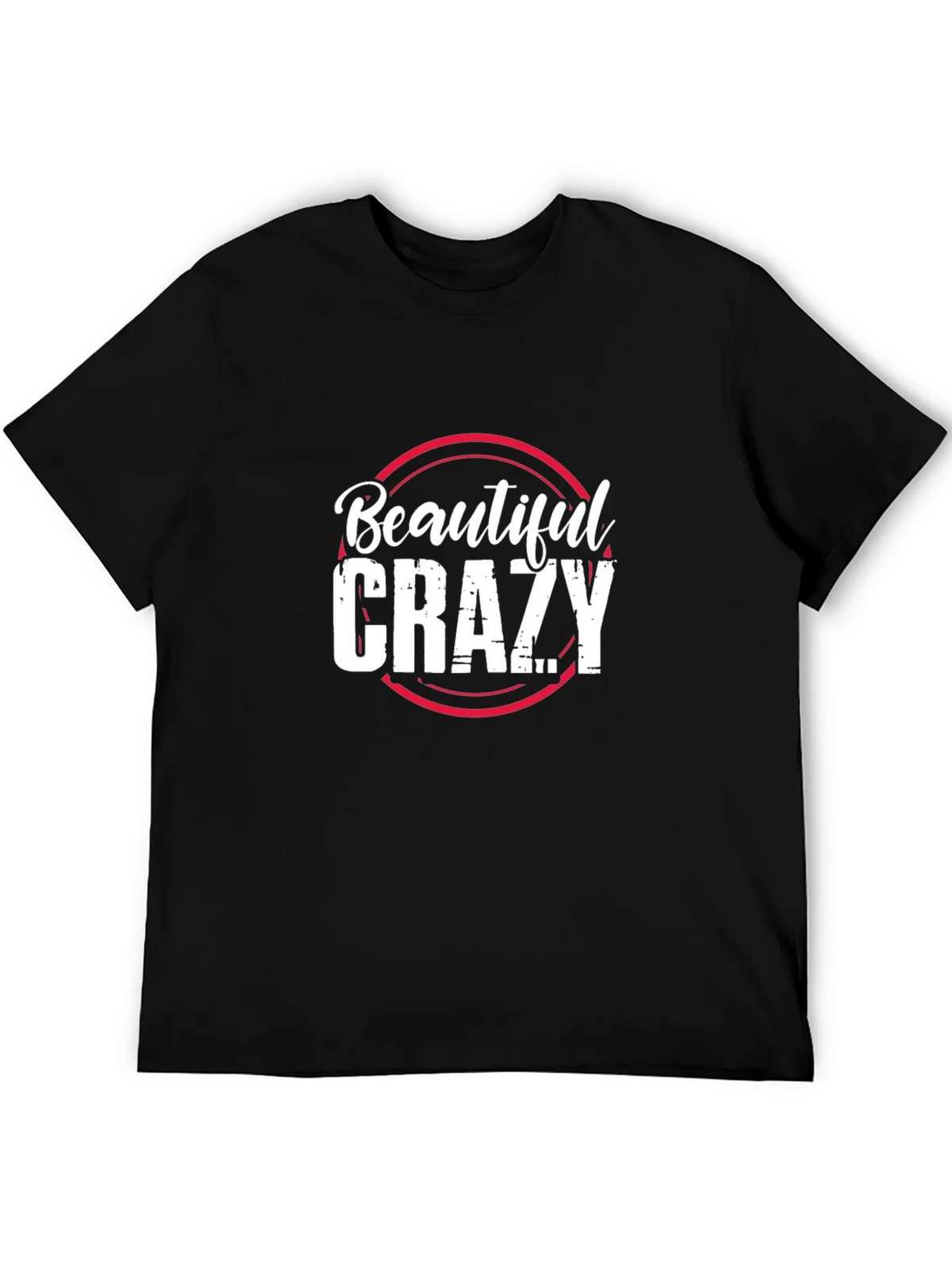 Beautiful Crazy Graphic Tee - Trendy Unisex T-Shirt product image 5