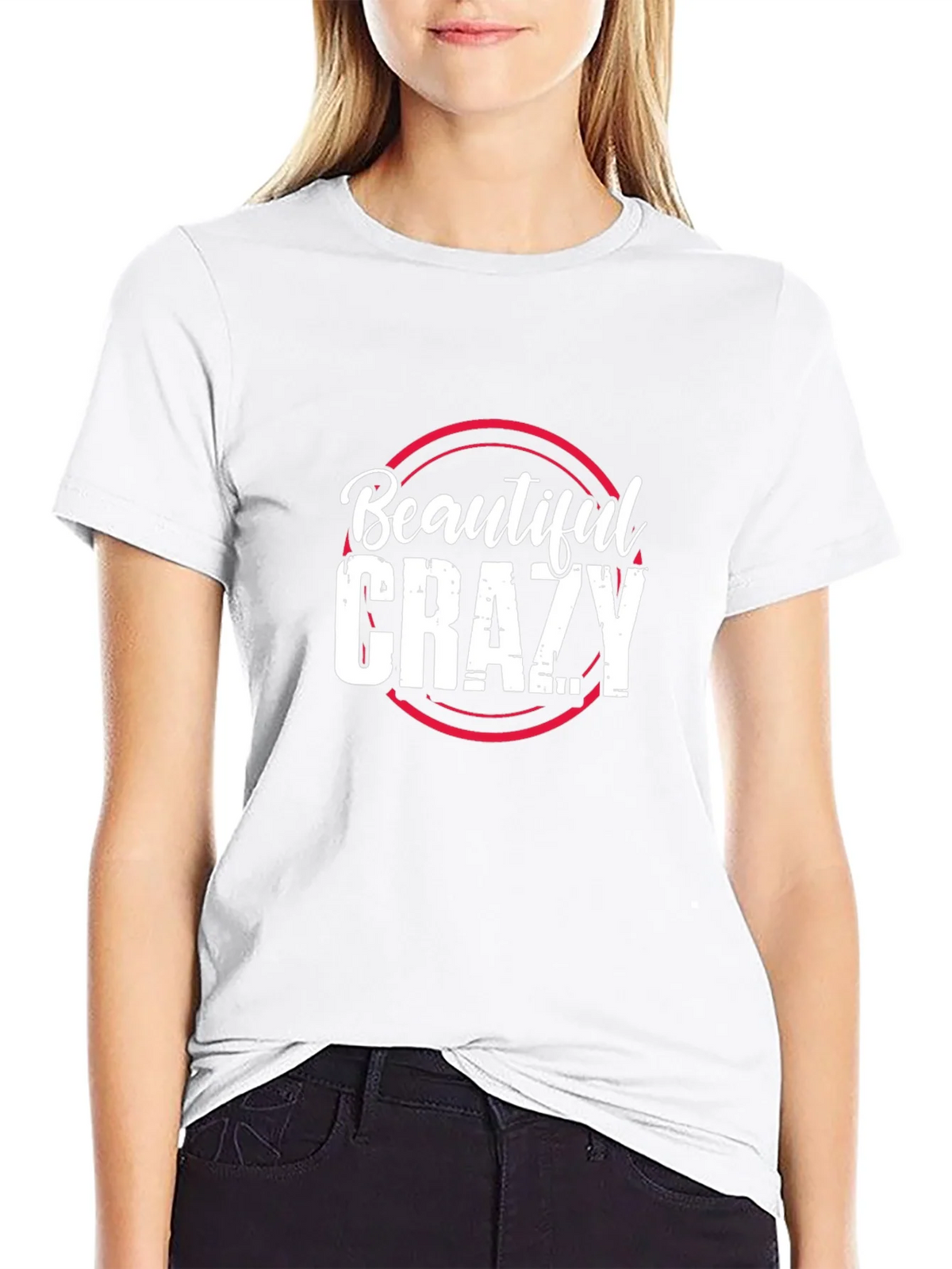 Beautiful Crazy Graphic Tee - Trendy Unisex T-Shirt product image 8