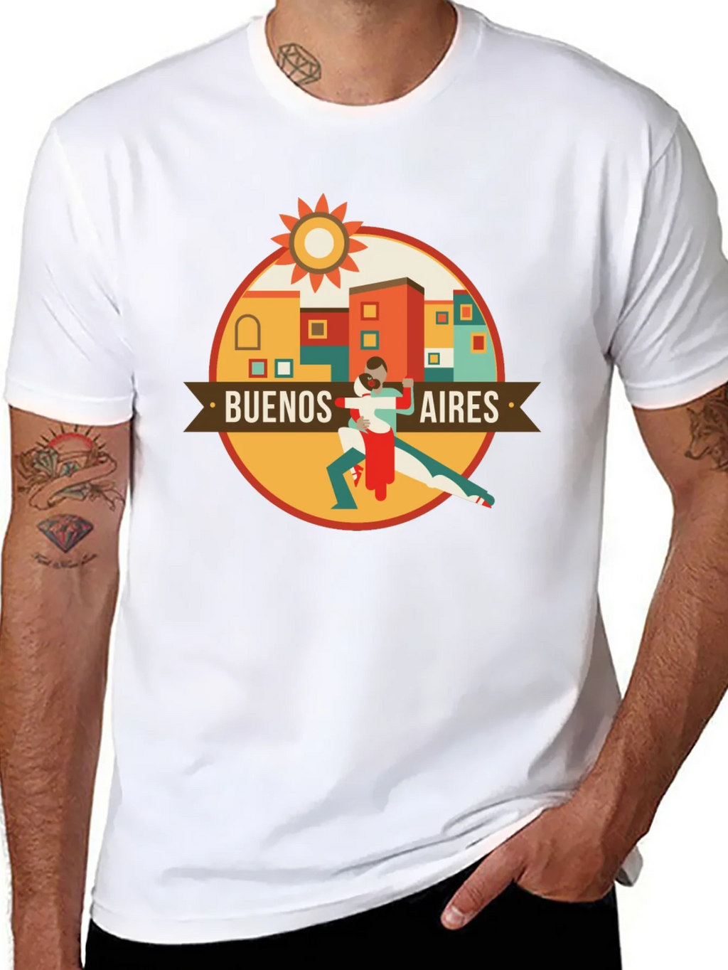 Buenos Aires Tango T-Shirt - Graphic Tee for Dance Lovers product image 7