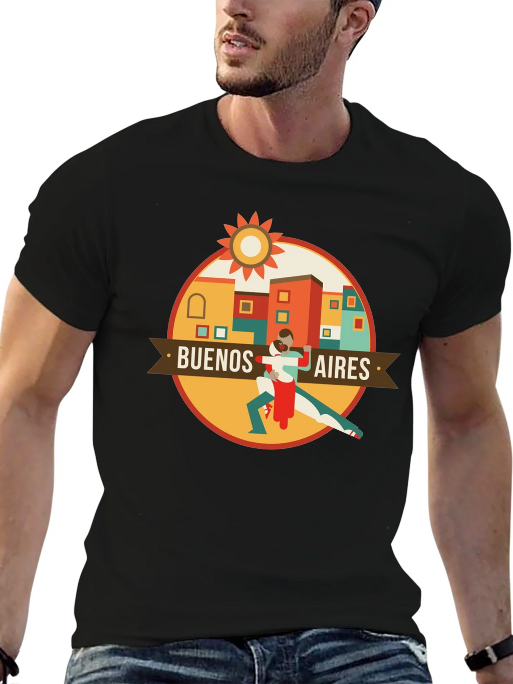 Buenos Aires Tango T-Shirt - Graphic Tee for Dance Lovers product image 6