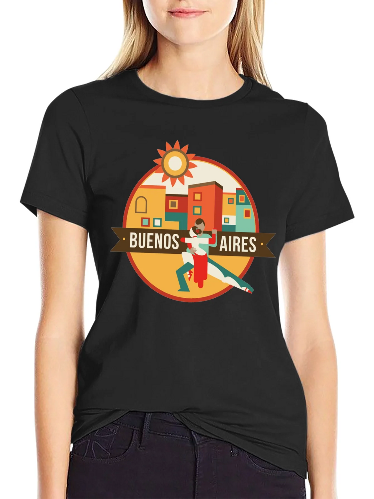 Buenos Aires Tango T-Shirt - Graphic Tee for Dance Lovers product image 2
