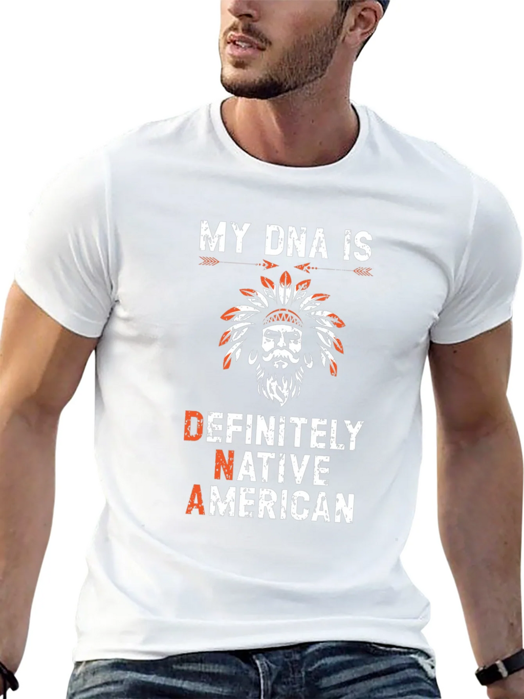 Native American DNA T-Shirt product image 12