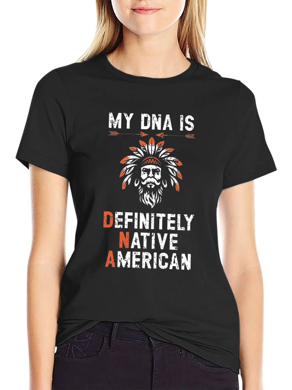 Native American DNA T-Shirt product image 2