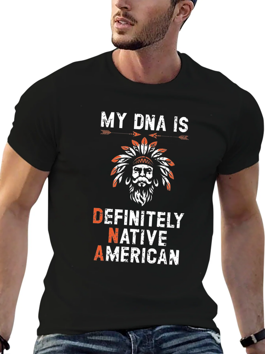 Native American DNA T-Shirt product image 6