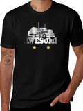Awesome Truck Driver Dad T-Shirt product image 1