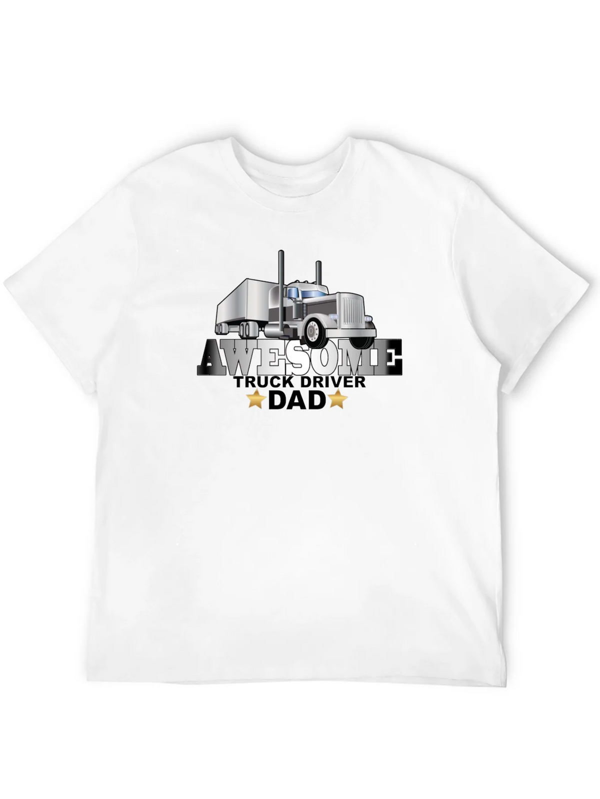 Awesome Truck Driver Dad T-Shirt product image 11