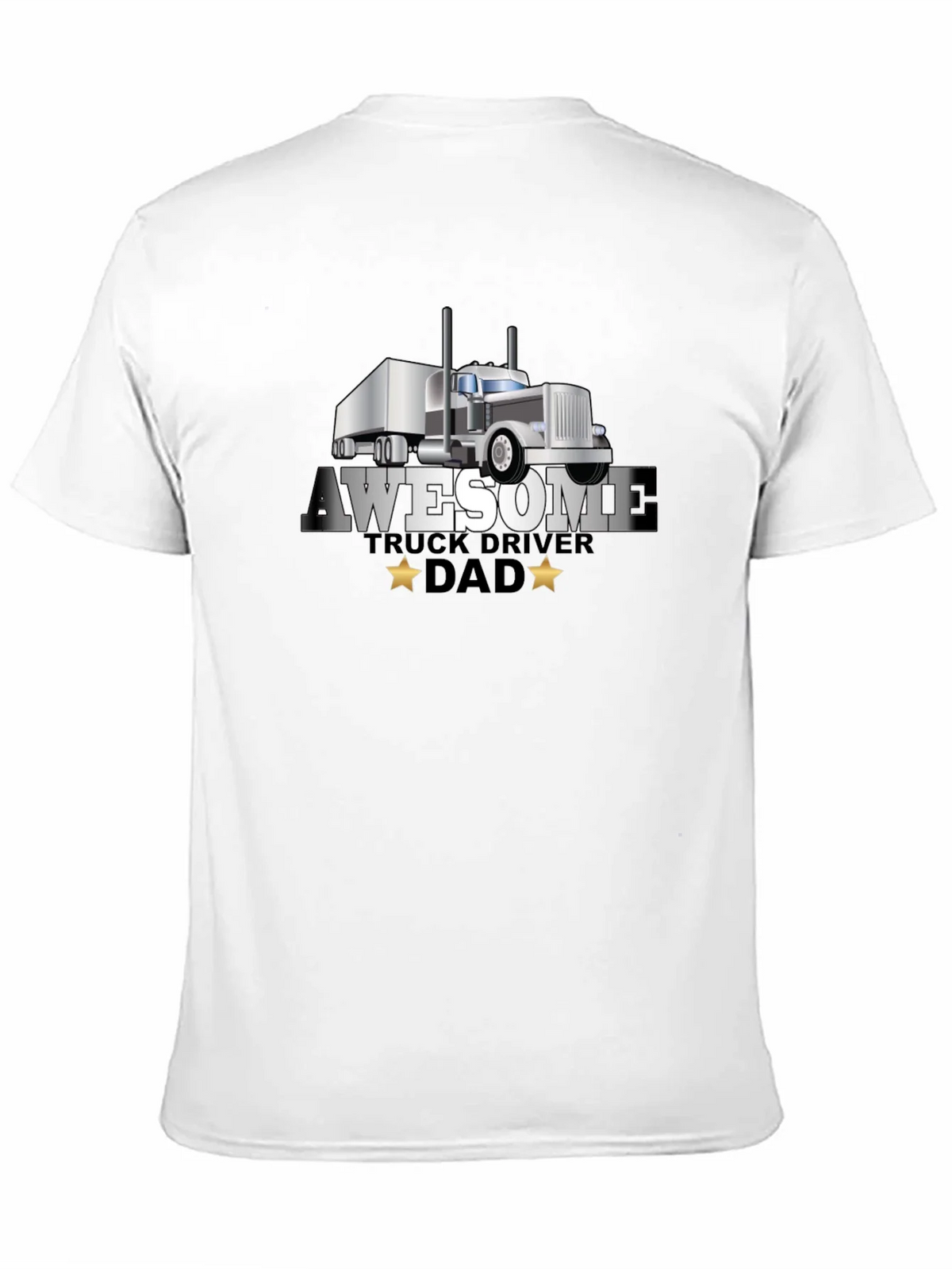 Awesome Truck Driver Dad T-Shirt product image 10