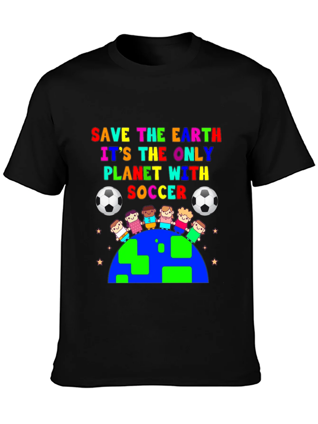 Save the Earth Soccer Graphic Tee product image 3
