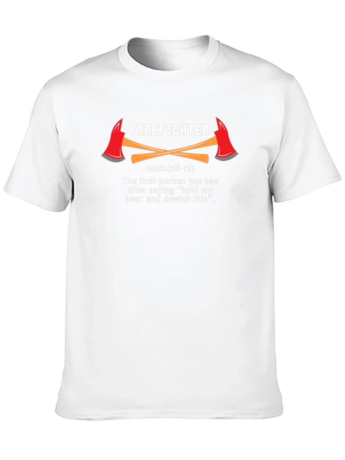 Firefighter Definition T-Shirt - Hold My Beer & Watch This product image 9