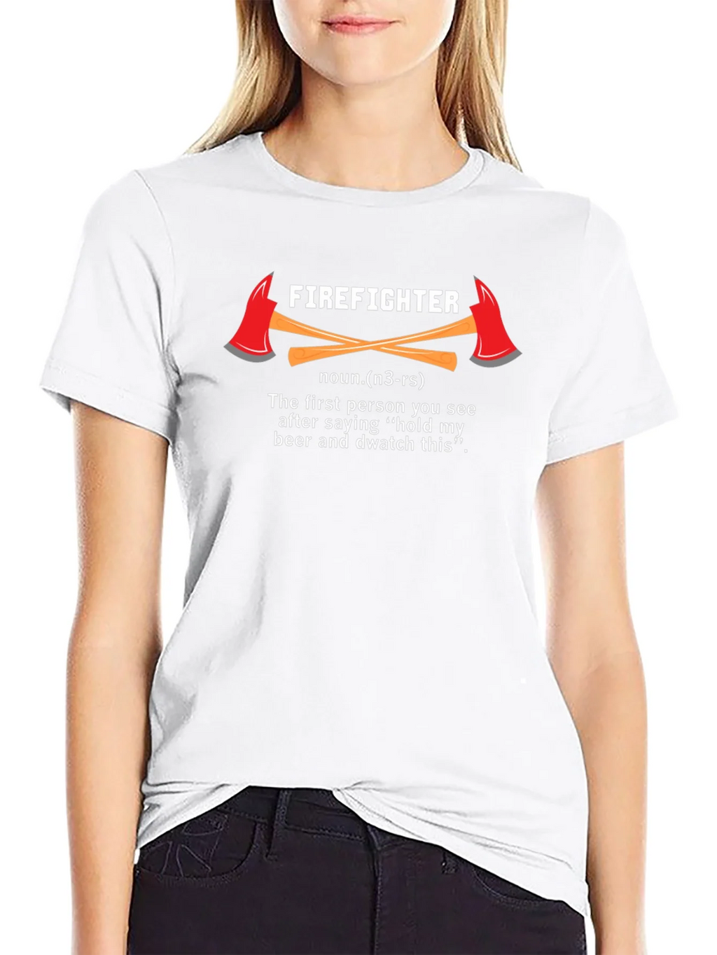 Firefighter Definition T-Shirt - Hold My Beer & Watch This product image 8