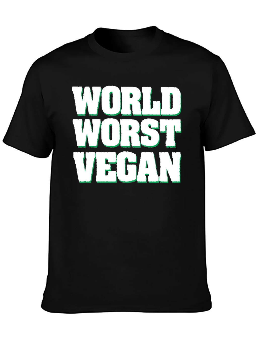 Worlds Worst Vegan T-Shirt - Funny Novelty Tee product image 3
