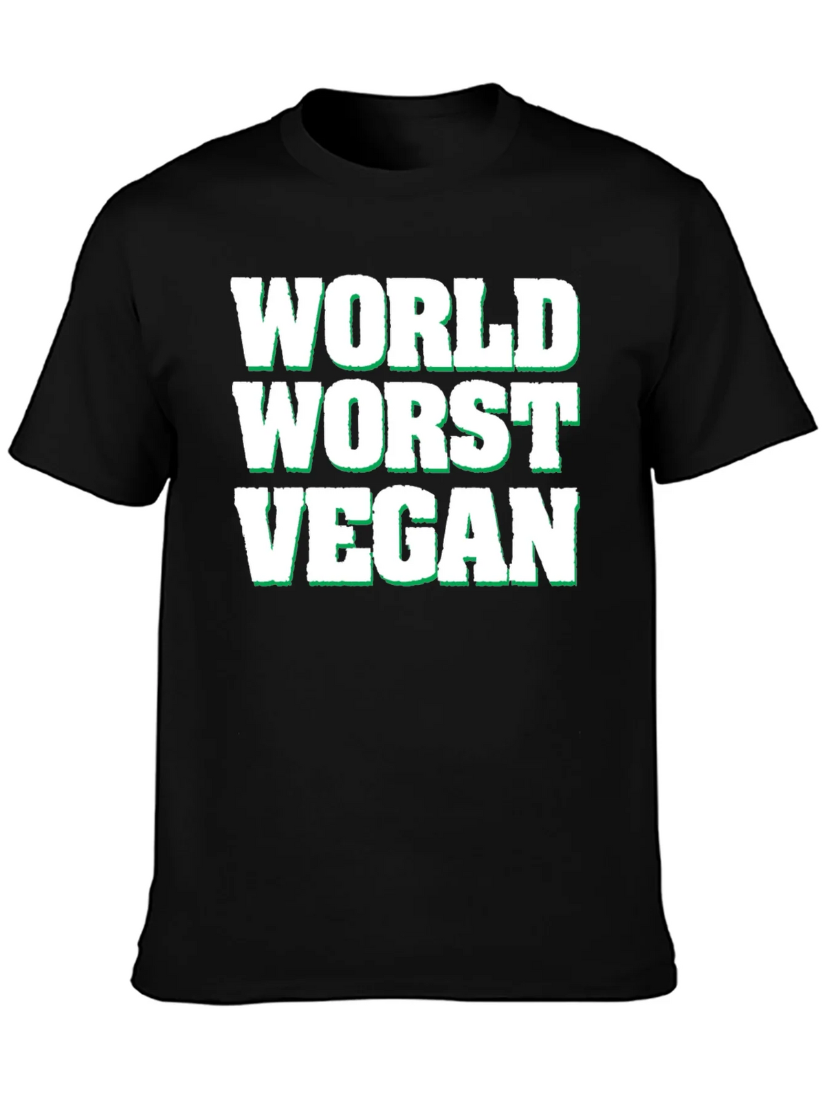Worlds Worst Vegan T-Shirt - Funny Novelty Tee product image 3