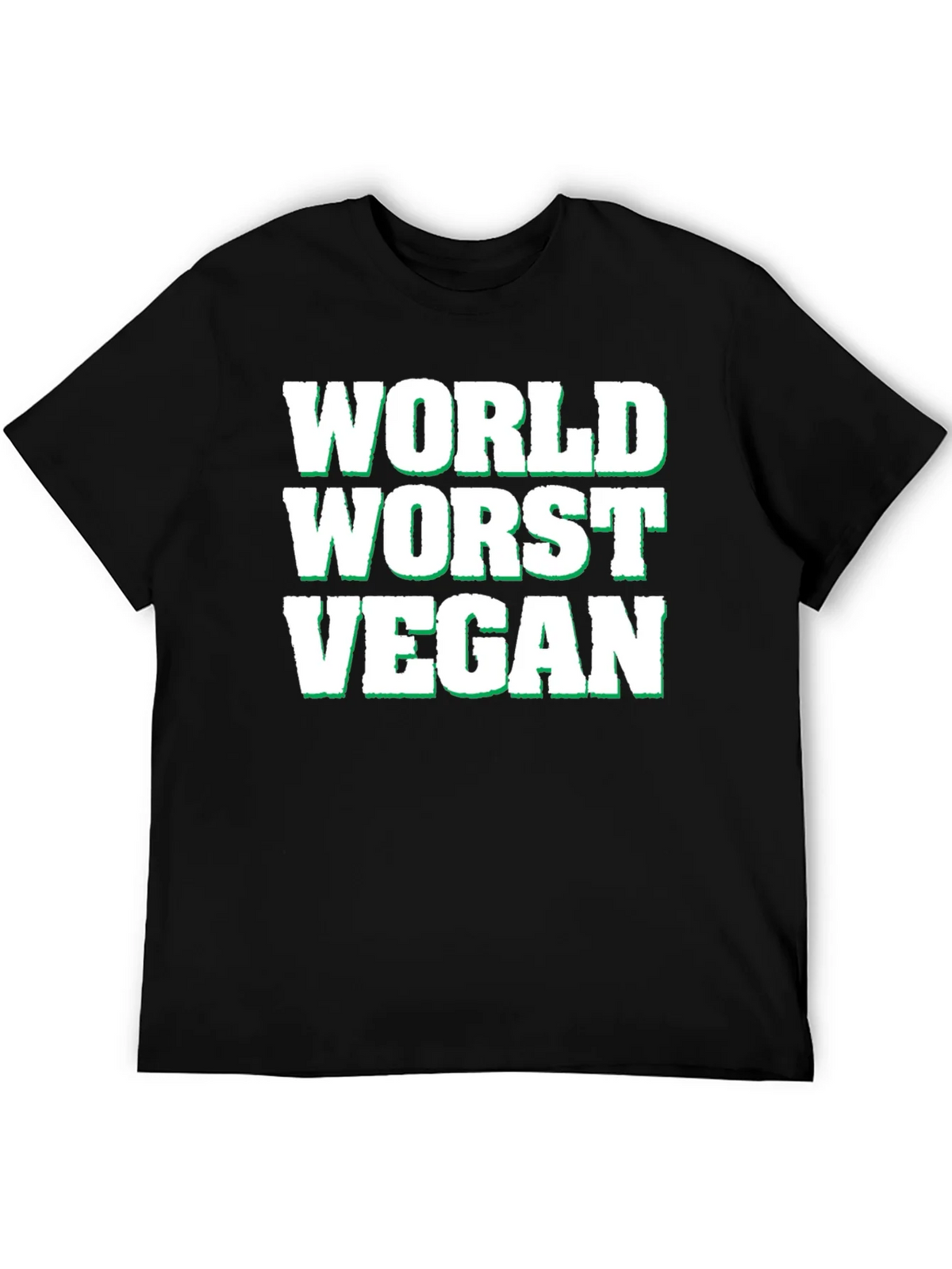 Worlds Worst Vegan T-Shirt - Funny Novelty Tee product image 5