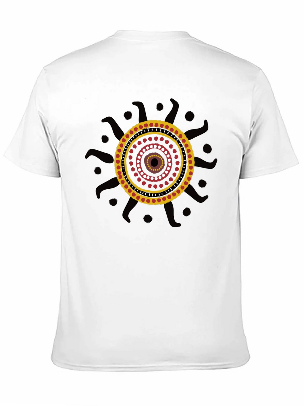 Aboriginal Art Black T-Shirt product image 10