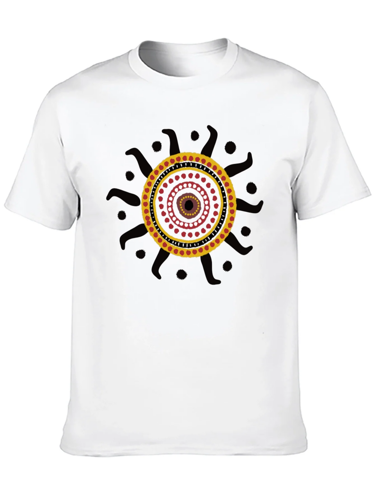Aboriginal Art Black T-Shirt product image 9