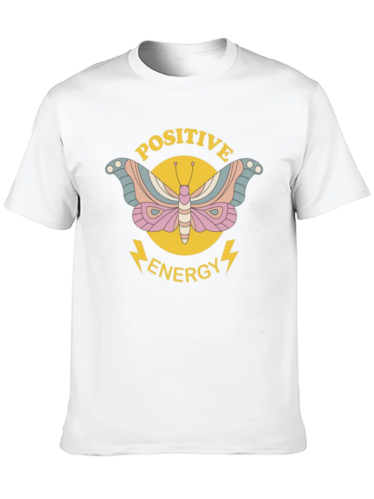 Positive Energy Butterfly Graphic Tee - Black product image 9