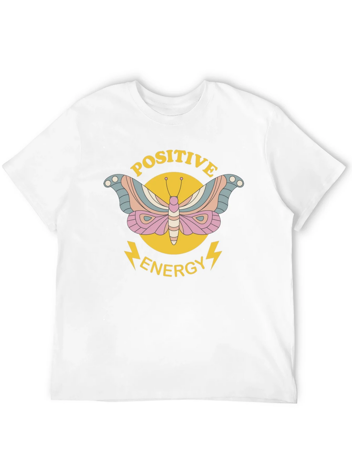 Positive Energy Butterfly Graphic Tee - Black product image 11