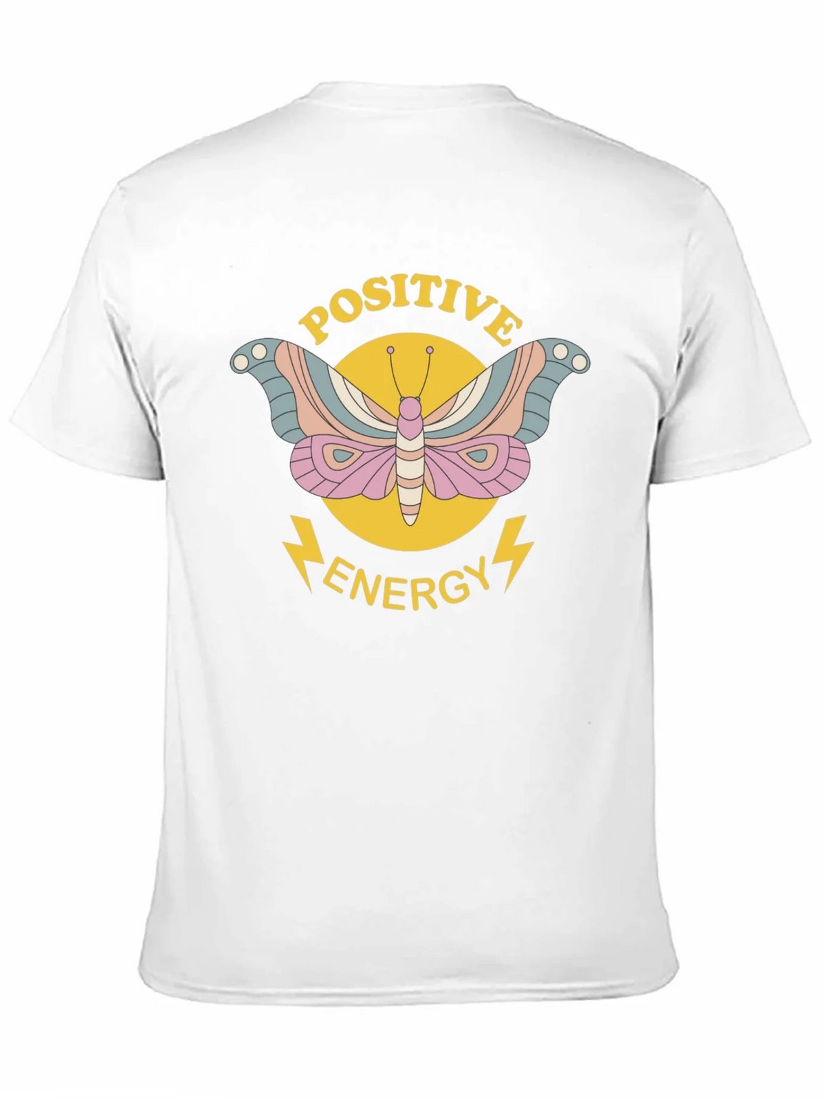 Positive Energy Butterfly Graphic Tee - Black product image 10