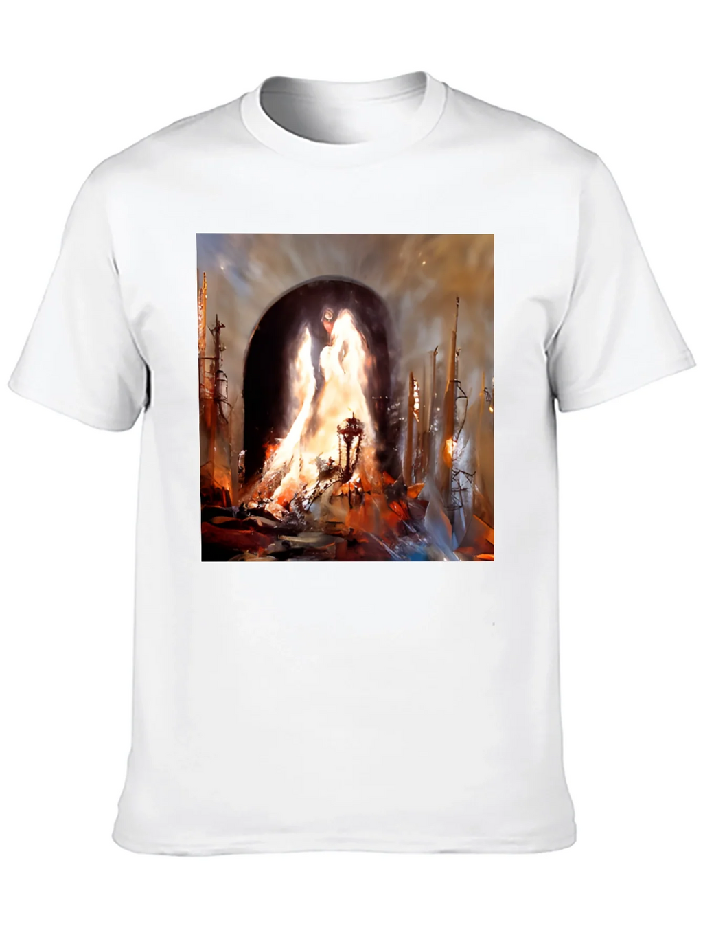 Inferno Portal Black Graphic Tee product image 9