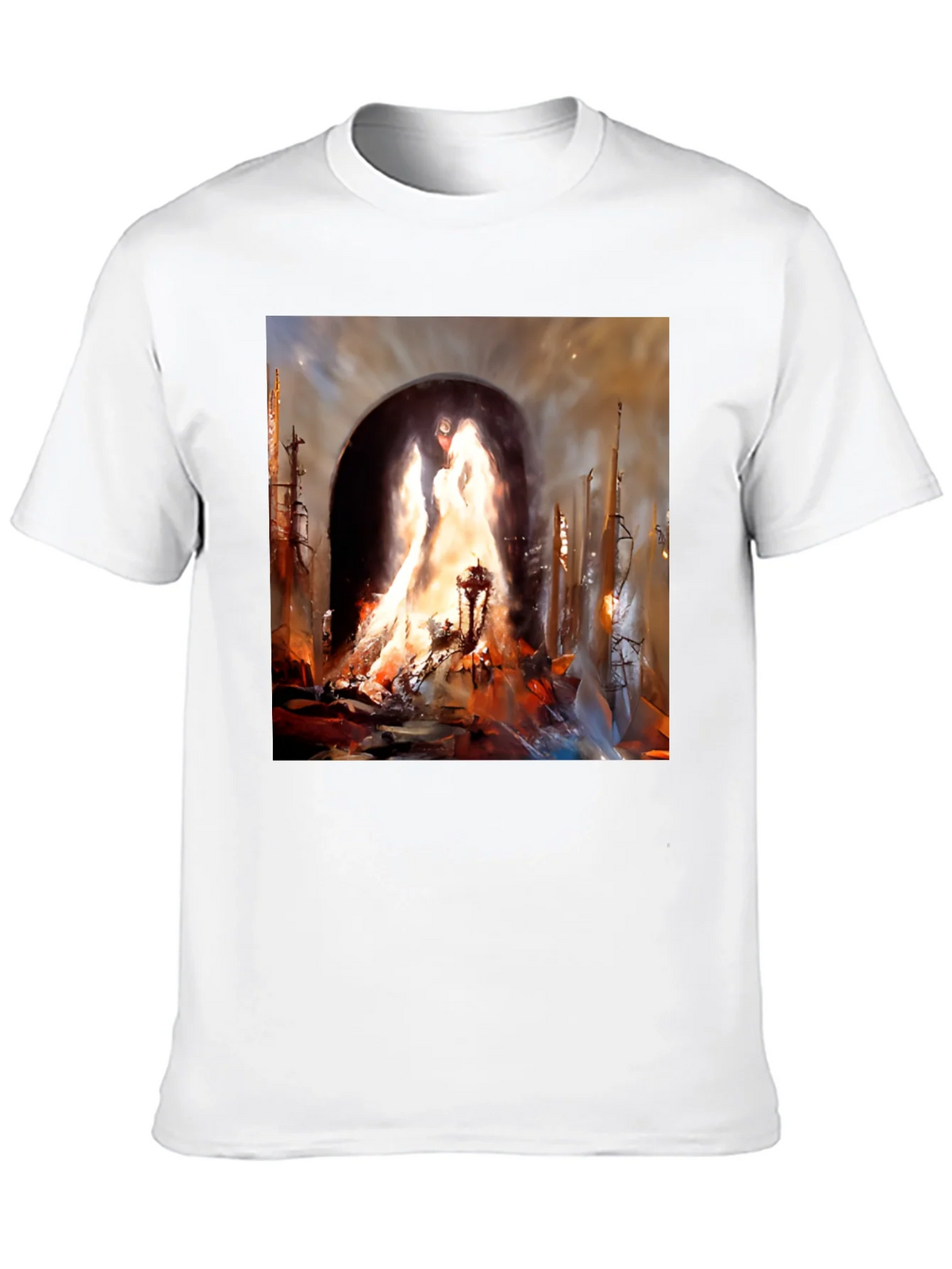 Inferno Portal Black Graphic Tee product image 9