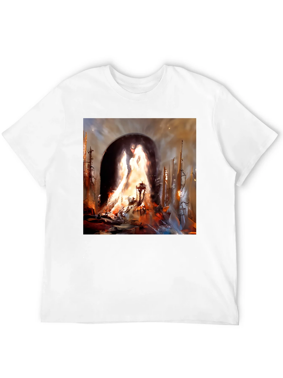 Inferno Portal Black Graphic Tee product image 11