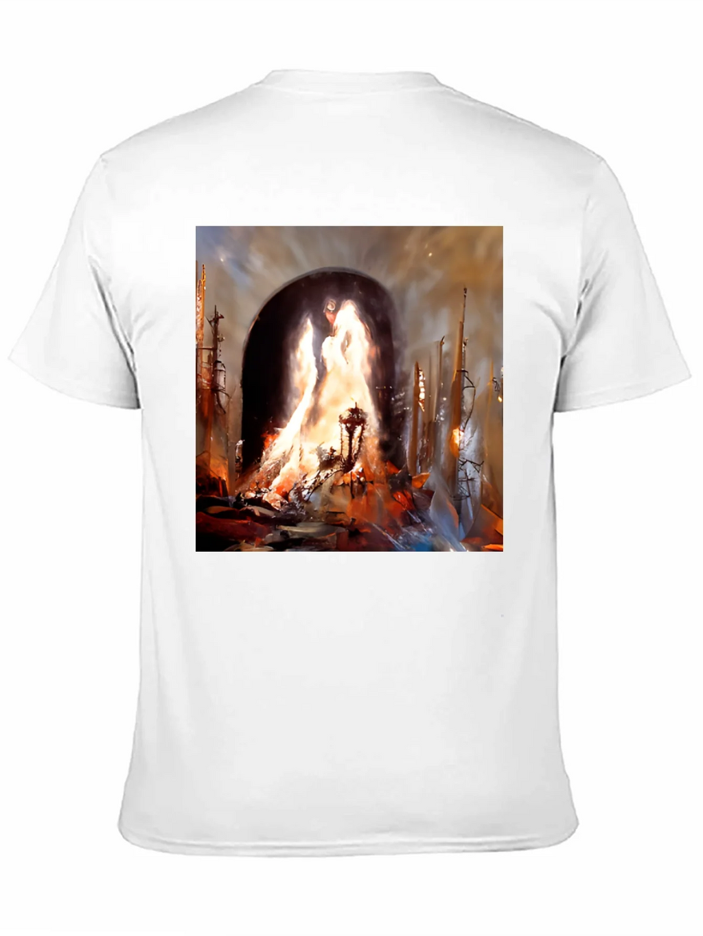 Inferno Portal Black Graphic Tee product image 10