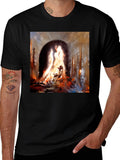 Inferno Portal Black Graphic Tee product image 1