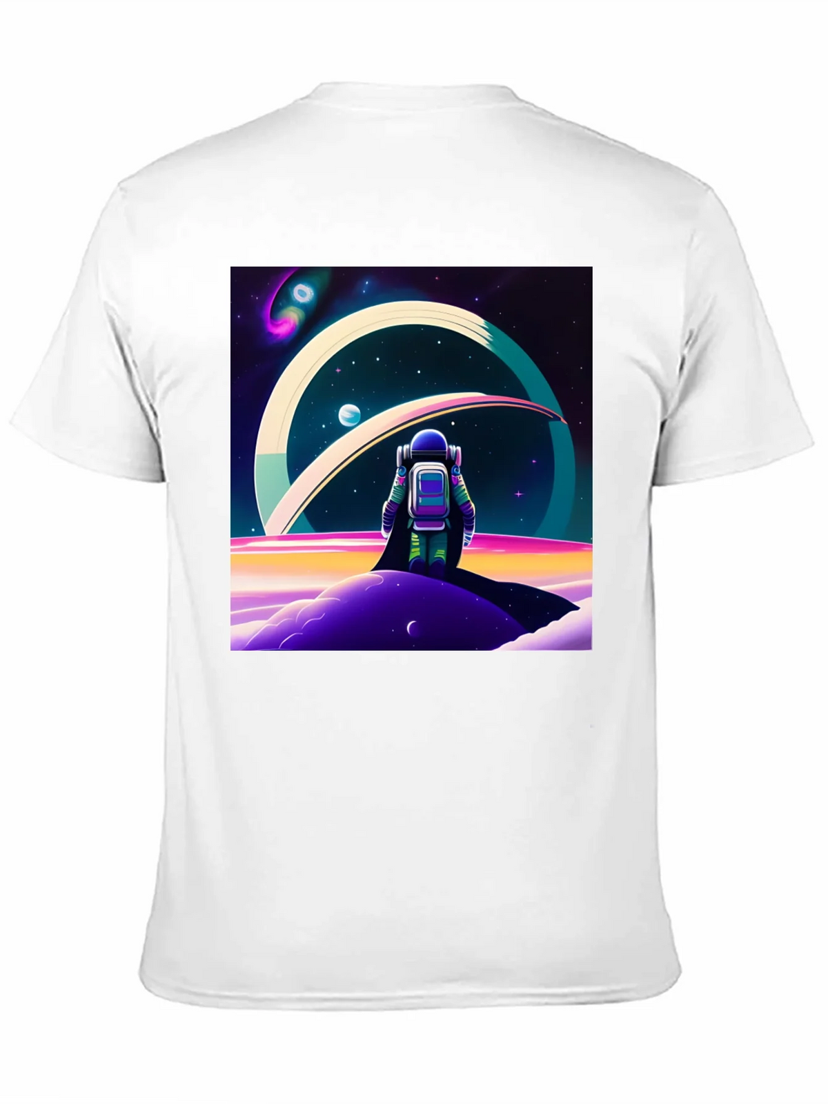 Astronaut Outer Space T-Shirt - Graphic Tee product image 10