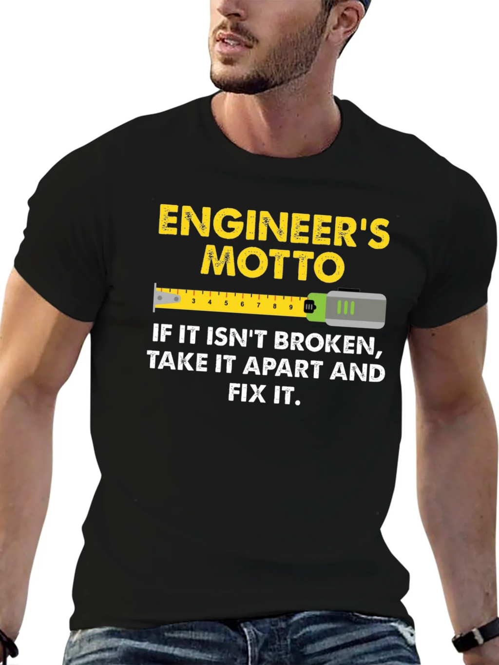 Engineers Motto Graphic T-Shirt product image 6