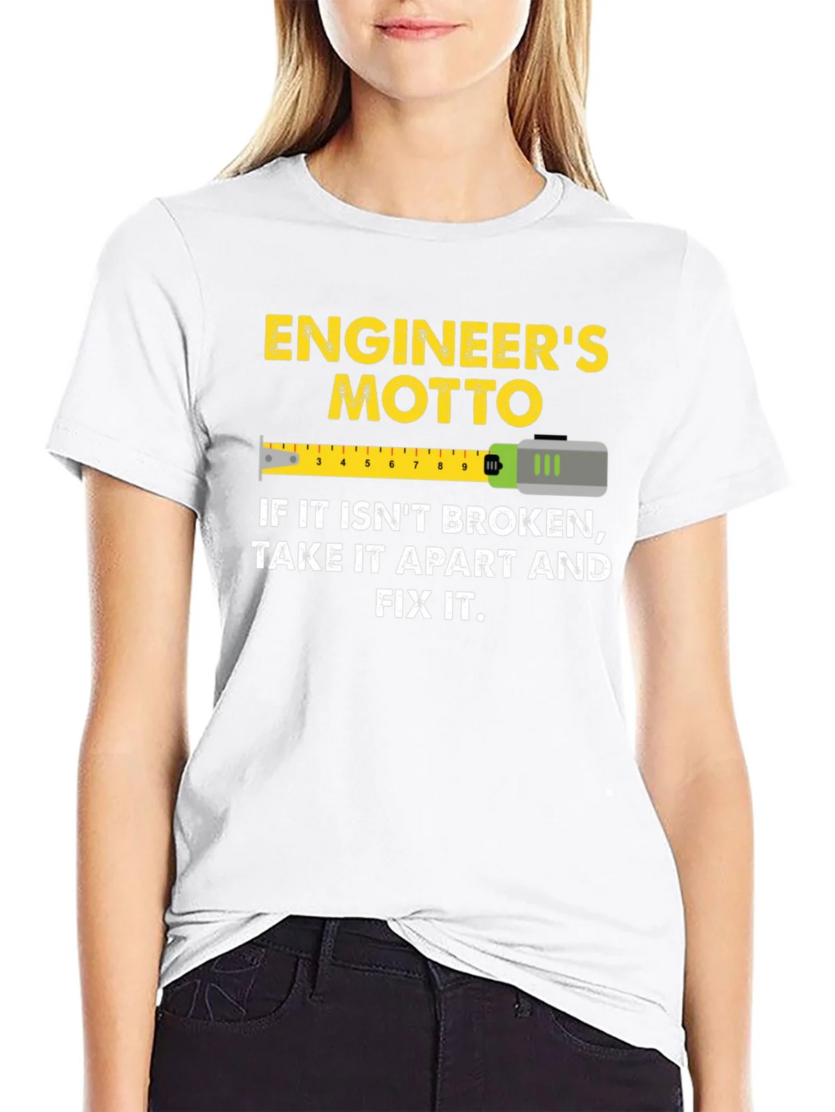 Engineers Motto Graphic T-Shirt product image 8