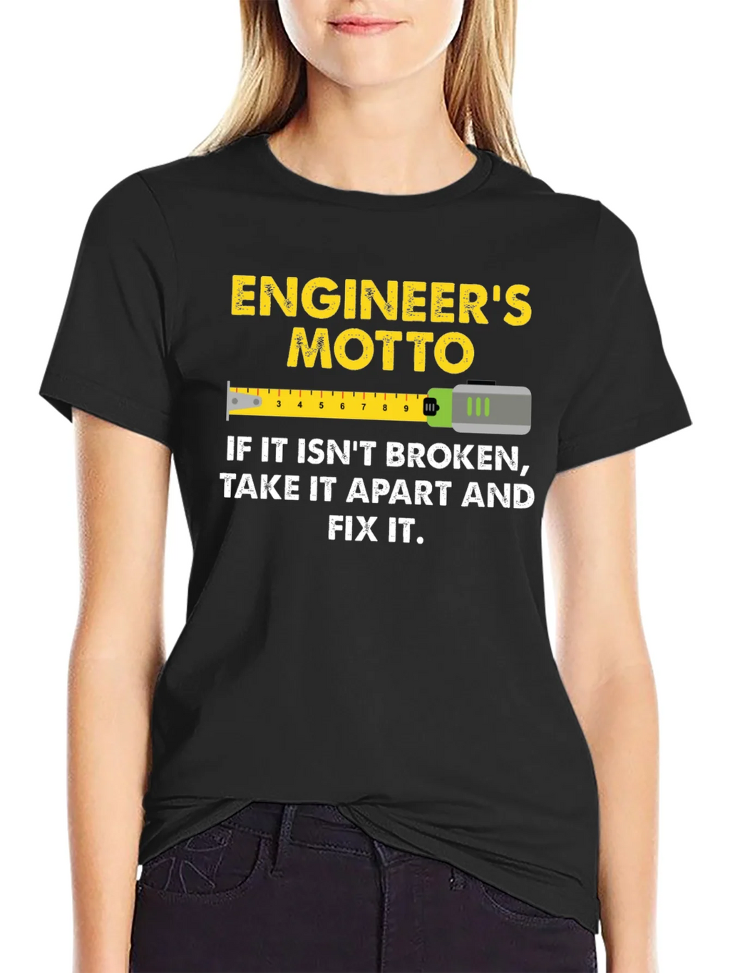 Engineers Motto Graphic T-Shirt product image 2