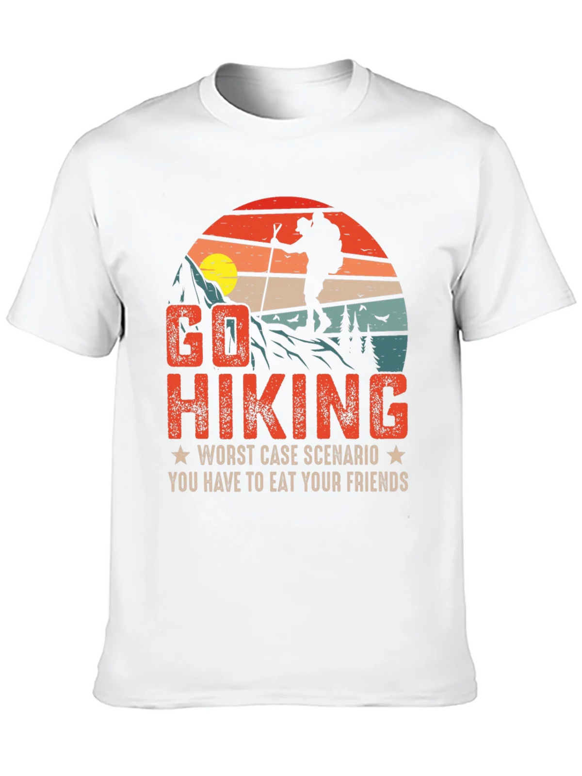 Go Hiking Funny Graphic T-Shirt product image 9