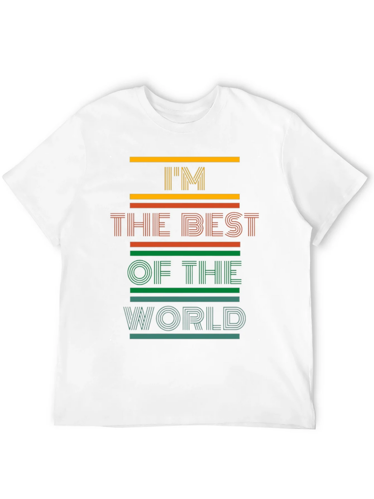 Im The Best Of World Mens Graphic Tee product image 11