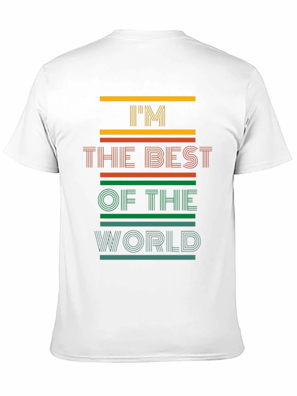 Im The Best Of World Mens Graphic Tee product image 10