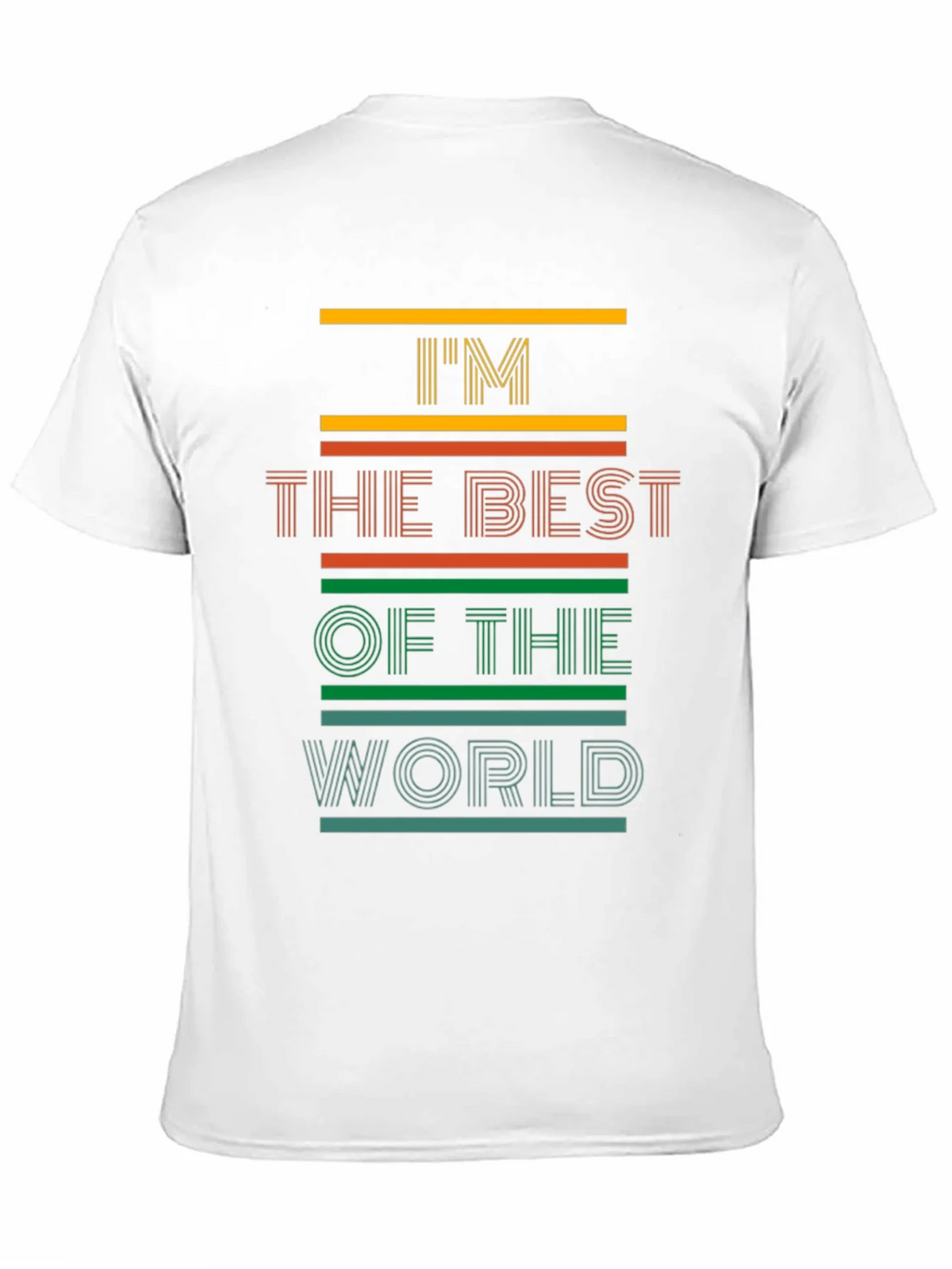 Im The Best Of World Mens Graphic Tee product image 10