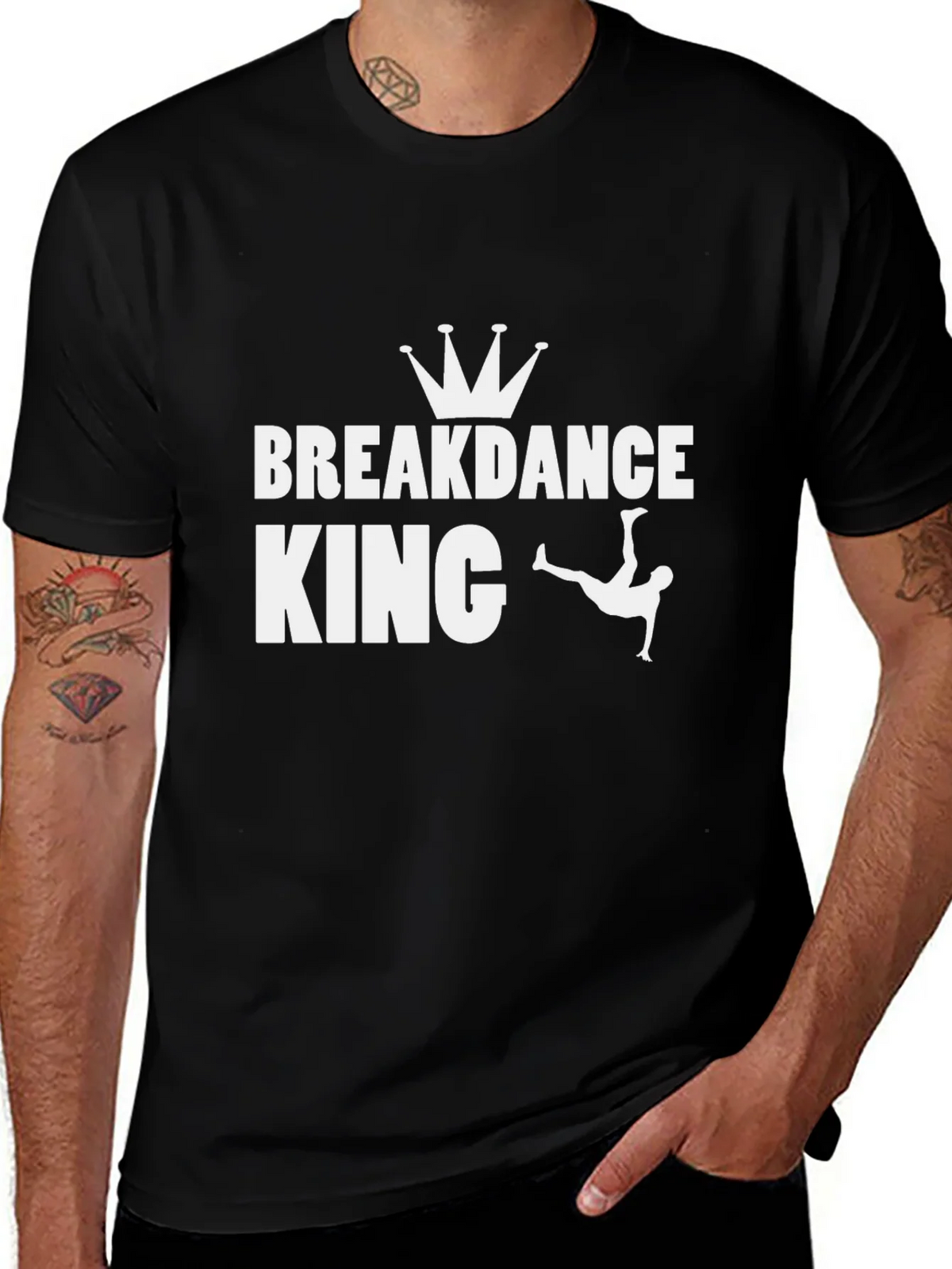 Breakdance King T-Shirt - Cool Graphic Tee product image 1