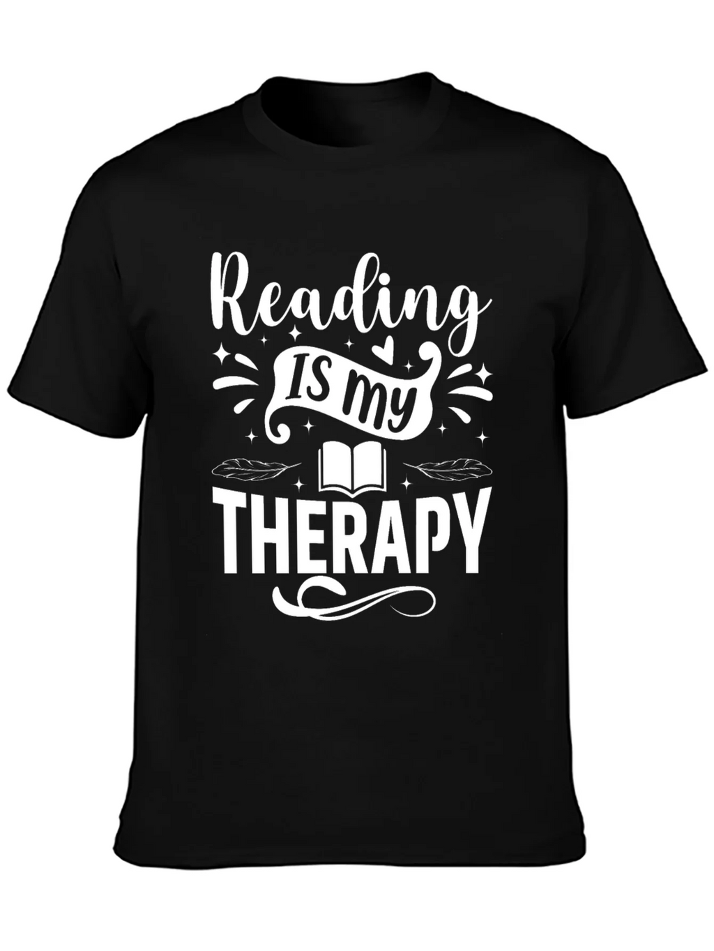 Reading Is My Therapy T-Shirt product image 3