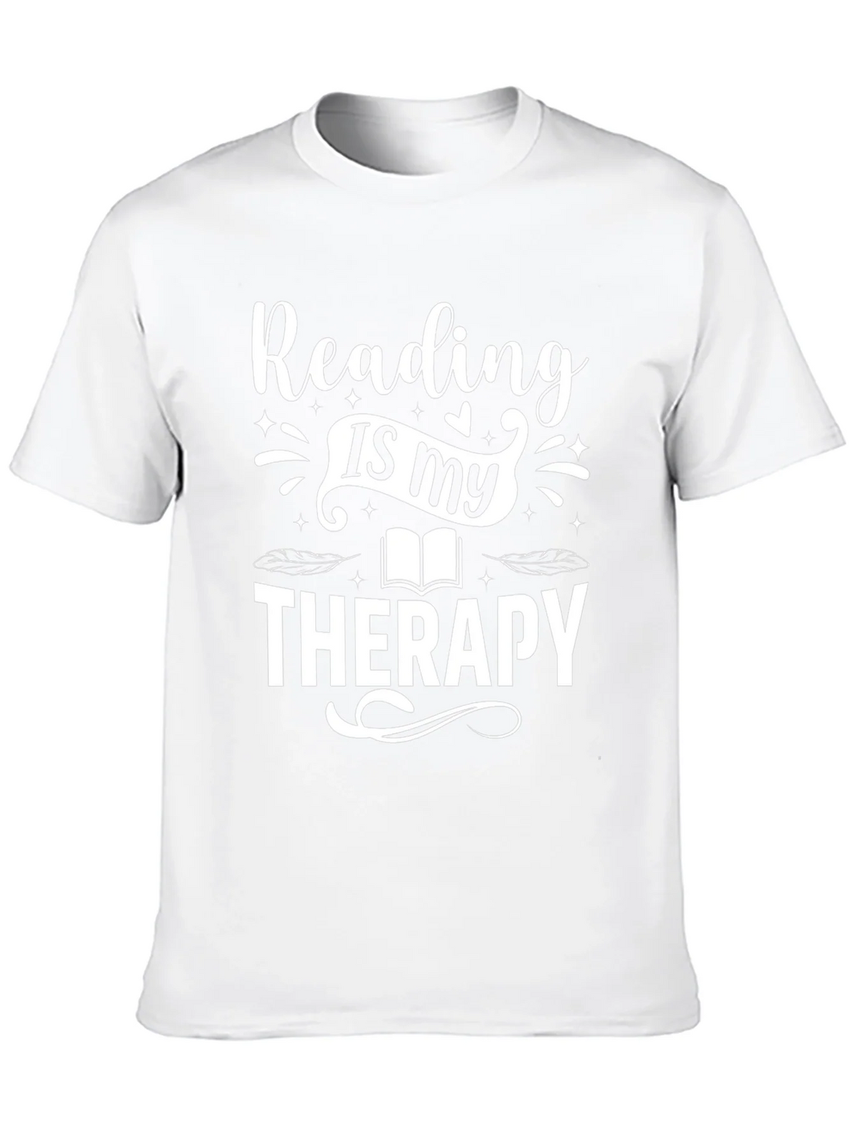 Reading Is My Therapy T-Shirt product image 9