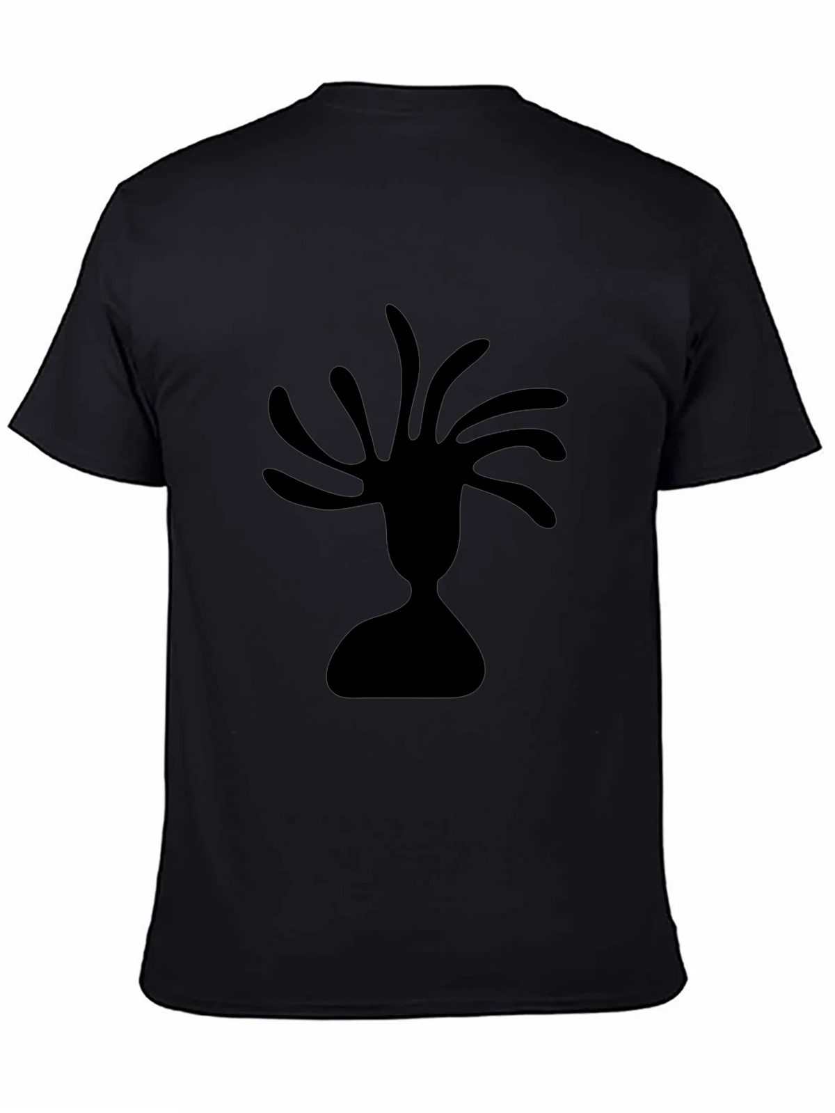 Abstract Silhouette Black Tee product image 4