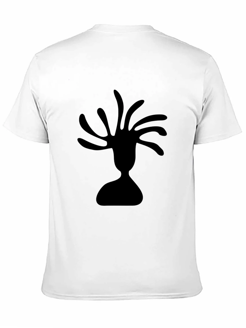 Abstract Silhouette Black Tee product image 10