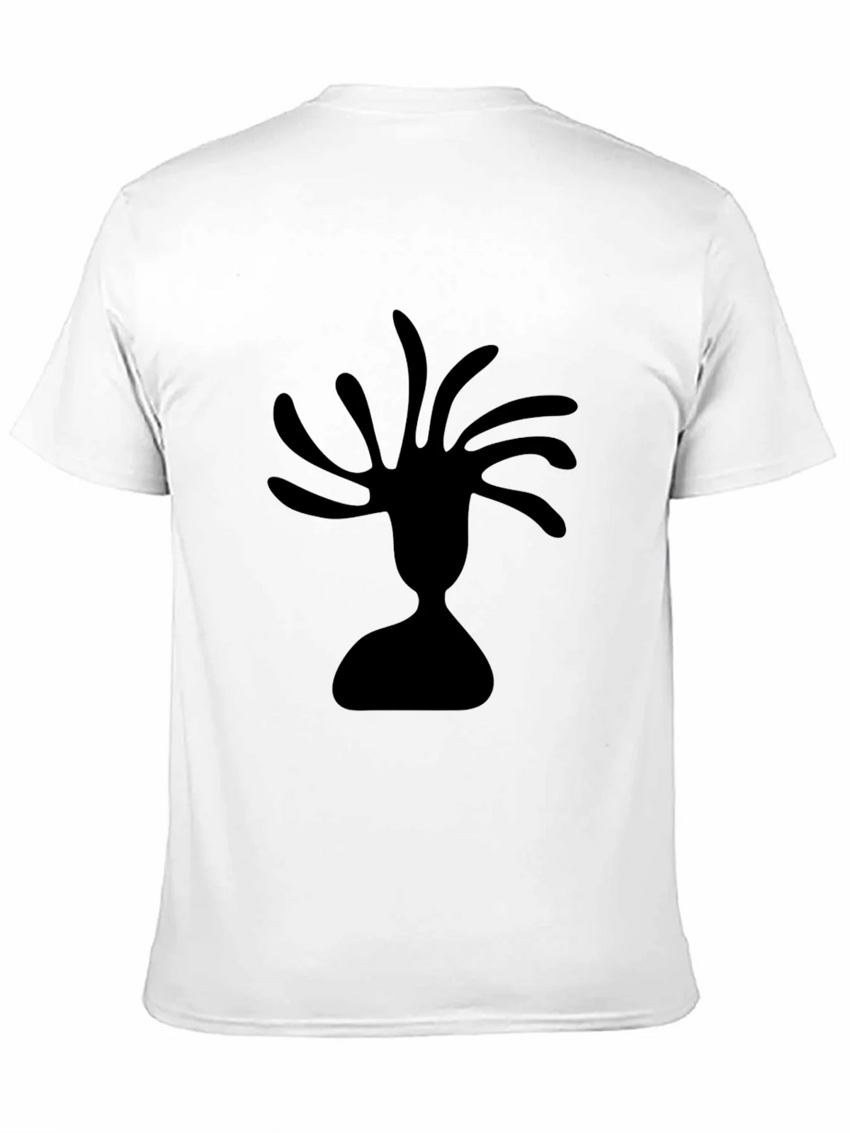 Abstract Silhouette Black Tee product image 10
