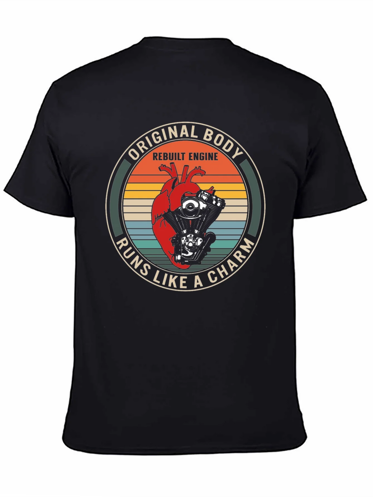 Original Body Rebuilt Engine Graphic Tee product image 4