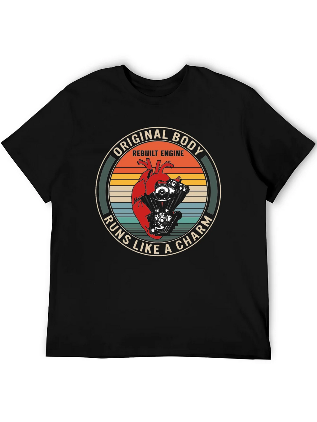 Original Body Rebuilt Engine Graphic Tee product image 5