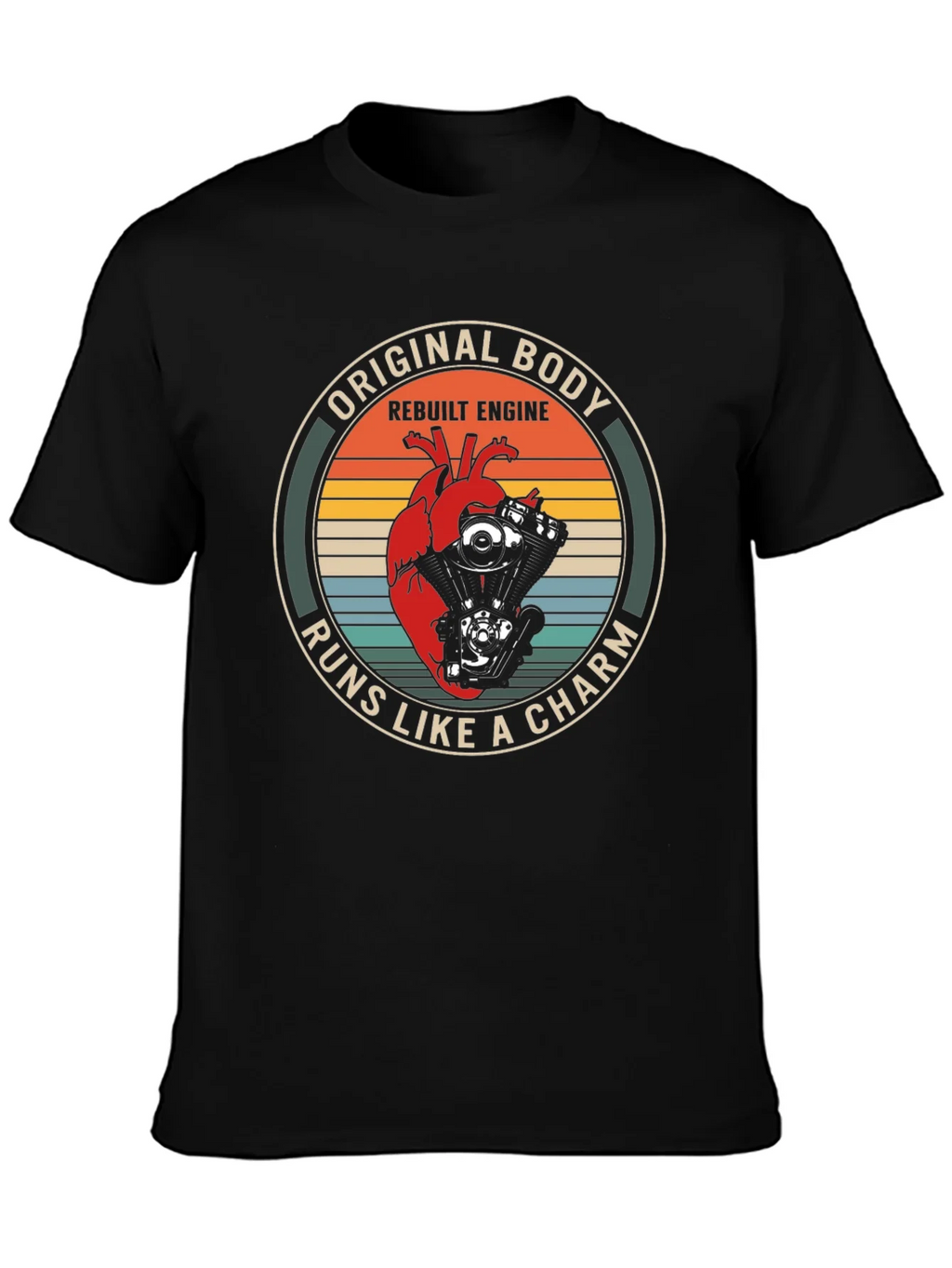 Original Body Rebuilt Engine Graphic Tee product image 3