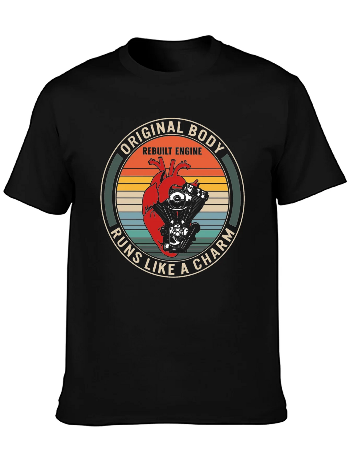 Original Body Rebuilt Engine Graphic Tee product image 3