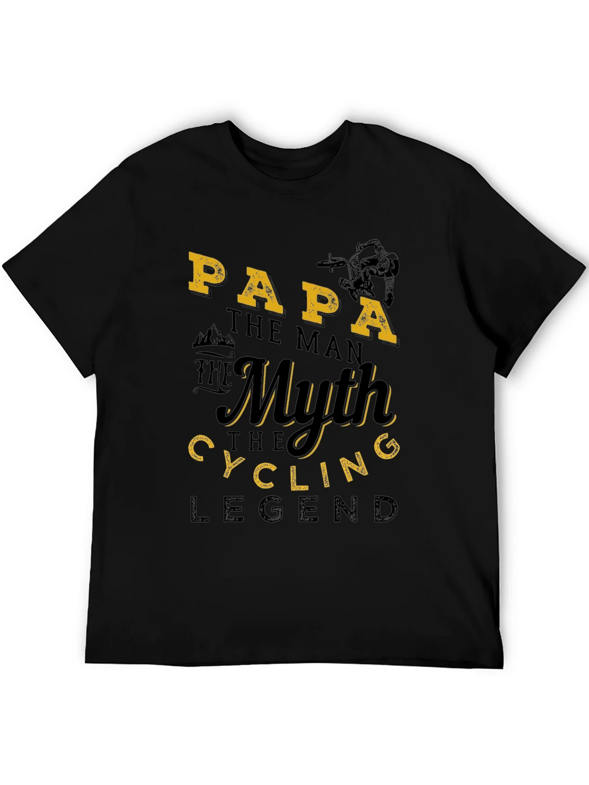 Papa Cycling Legend T-Shirt - Gift for Cyclists product image 5