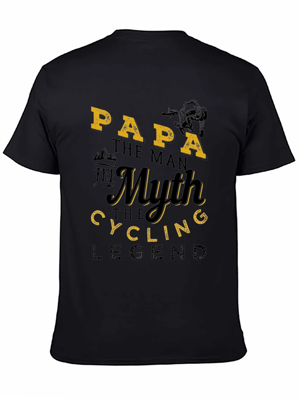 Papa Cycling Legend T-Shirt - Gift for Cyclists product image 4