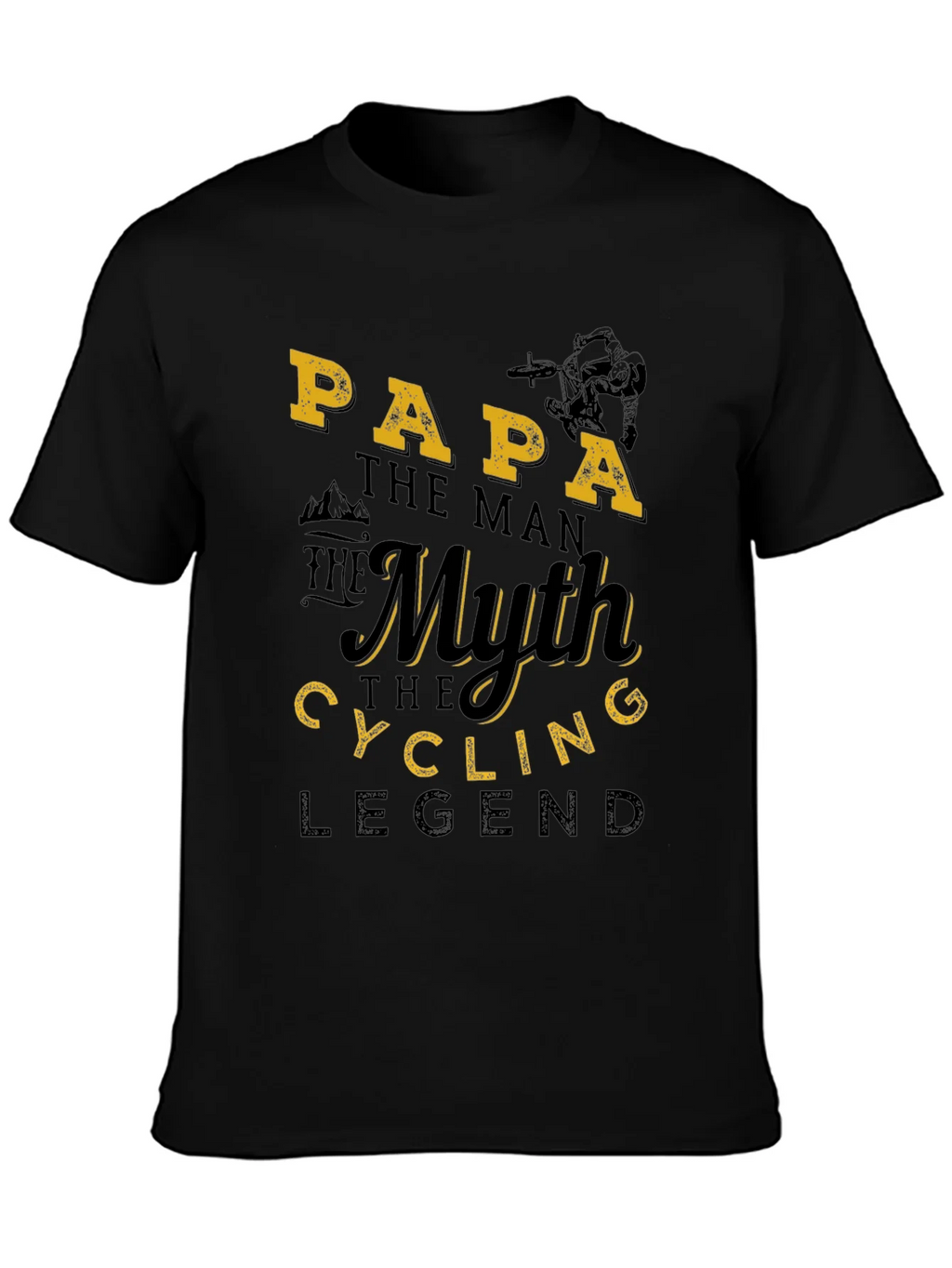 Papa Cycling Legend T-Shirt - Gift for Cyclists product image 3